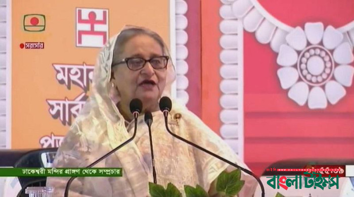 হিন্দুদের ওপর যতবার আঘাত এসেছে পাশে দাঁড়িয়েছে আ.লীগ: প্রধানমন্ত্রী